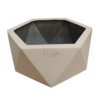 HEXAGONO PRISMA 15 Y 20 BEIGE