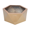 HEXAGONO PRISMA 15 Y 20 DORADO