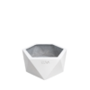 HEXAGONO PRISMA 20X17.5 BLANCO